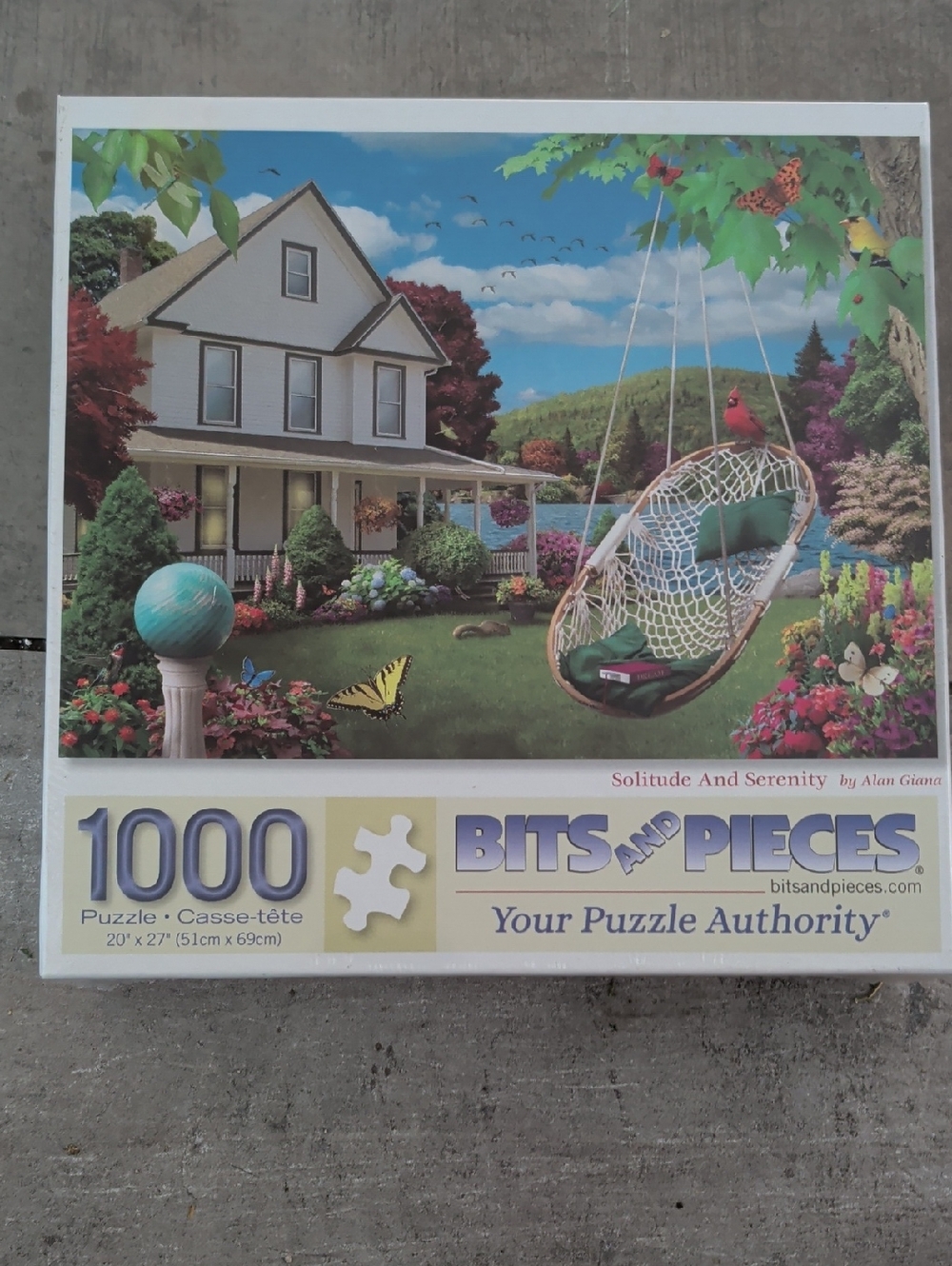 Bits And Pieces 1000 Piece Puzzle Solitude And Serenity